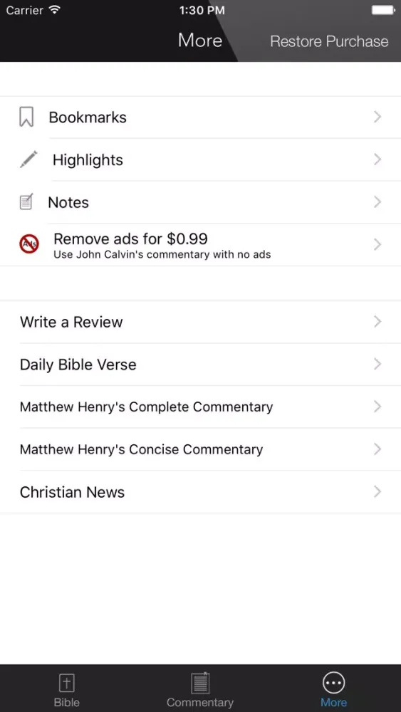 John Calvin's Commentary on the Bible with KJV bible স্ক্রিনশট