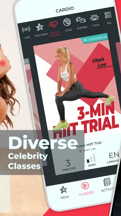 Capturas de tela do KARA Smart Fitness