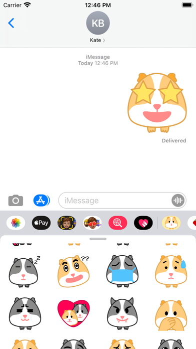 تصاویر Guinea Pig Emoji