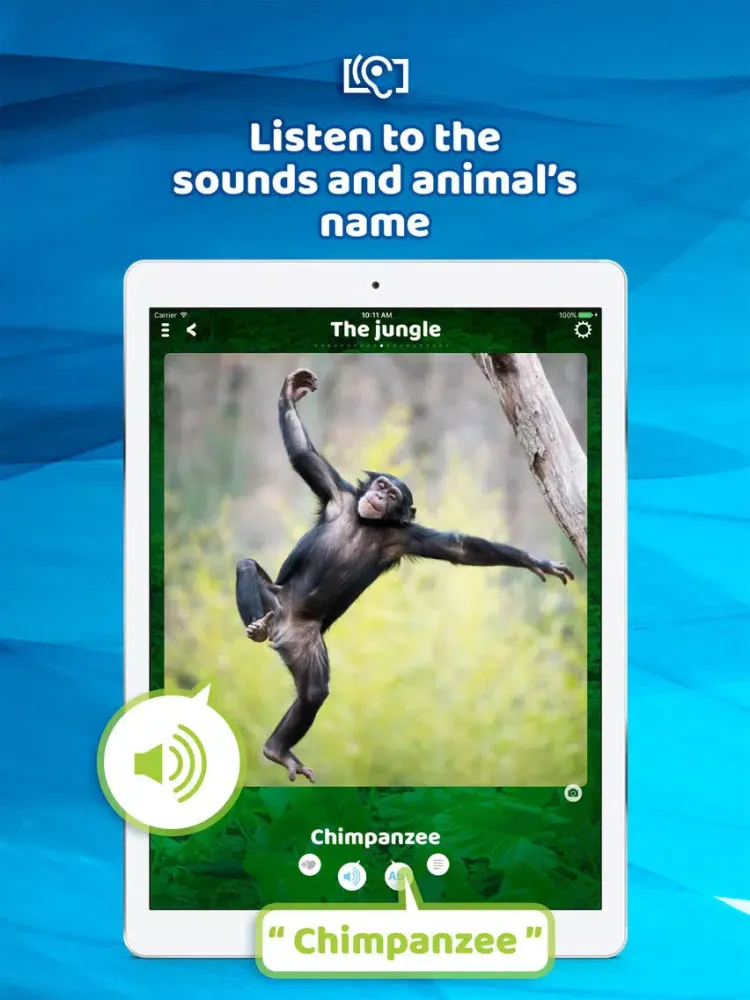 Capturas de pantalla de Animal sounds HD ! iPad 