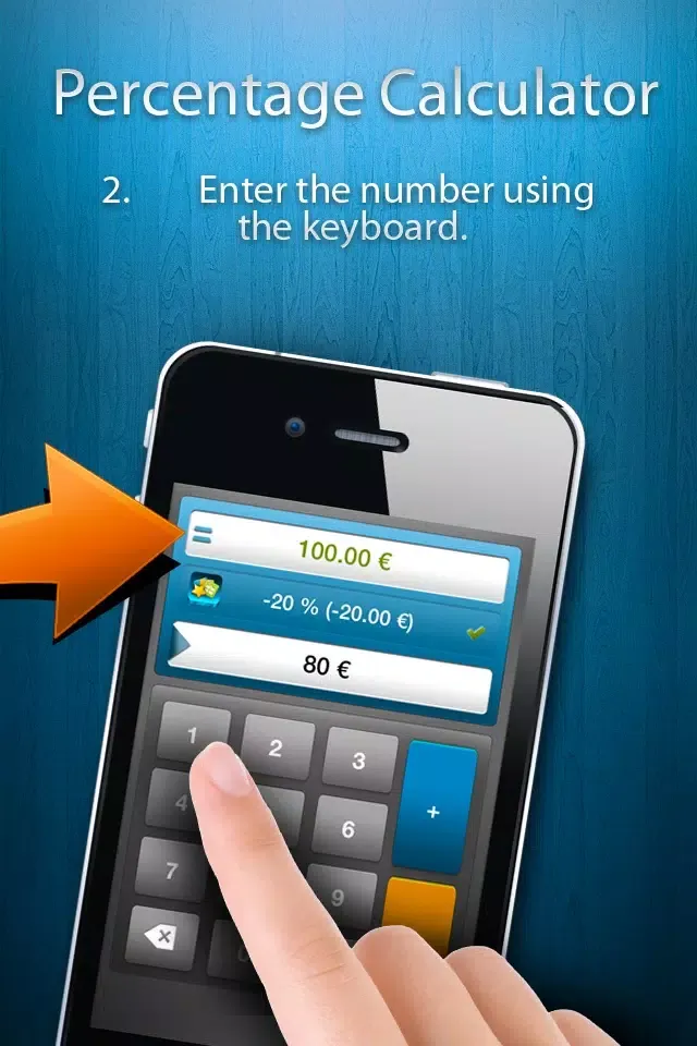 Ảnh chụp màn hình của Percentage Calculator: sales, discounts, reductions...
