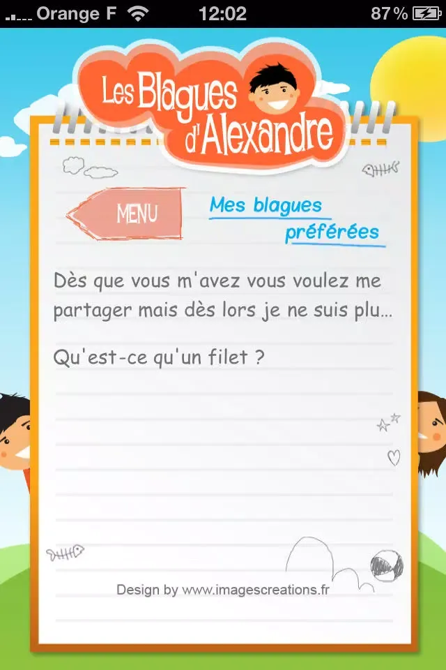 Capturas de pantalla de Les blagues d'Alexandre