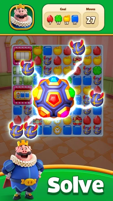 Piggy Kingdom - Match 3 Games スクリーンショット