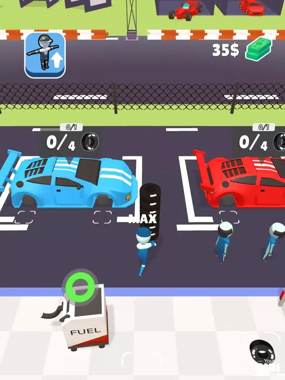 Tangkapan skrin Race Team Engineer iPad 