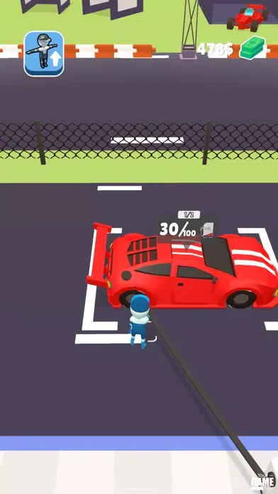 Tangkapan skrin Race Team Engineer