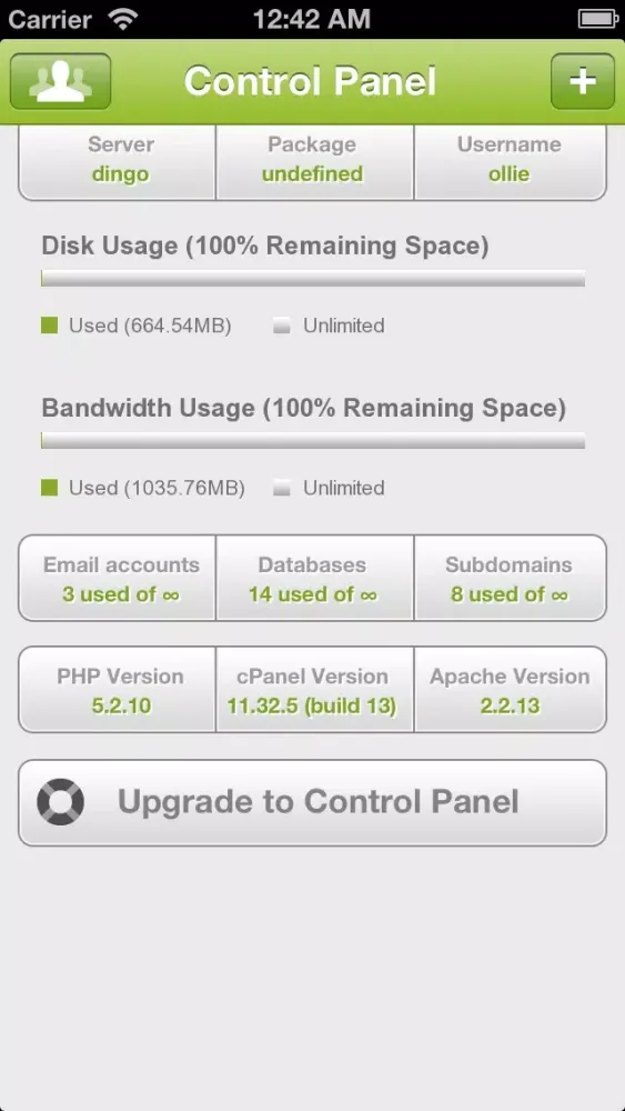 صور Control Panel Lite
