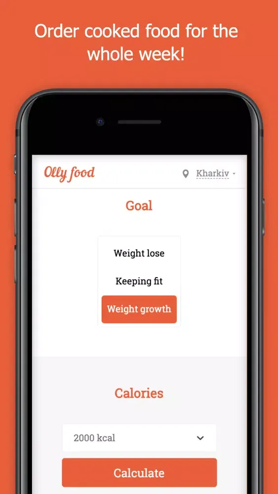 Capturas de pantalla de Olly food
