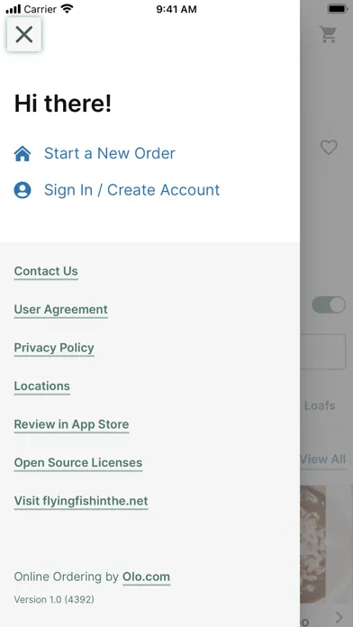 Flying Fish Mobile Ordering应用截图