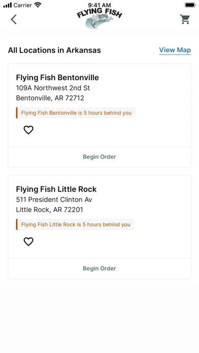 Flying Fish Mobile Ordering应用截图