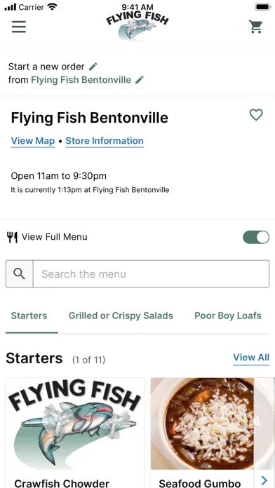 Flying Fish Mobile Ordering应用截图
