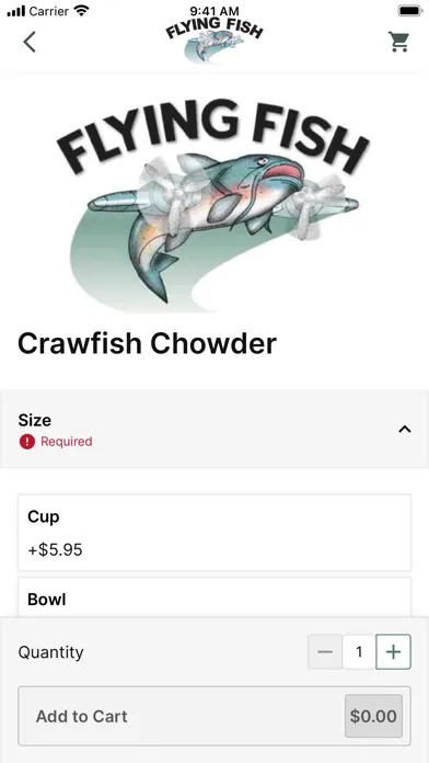 Flying Fish Mobile Ordering应用截图