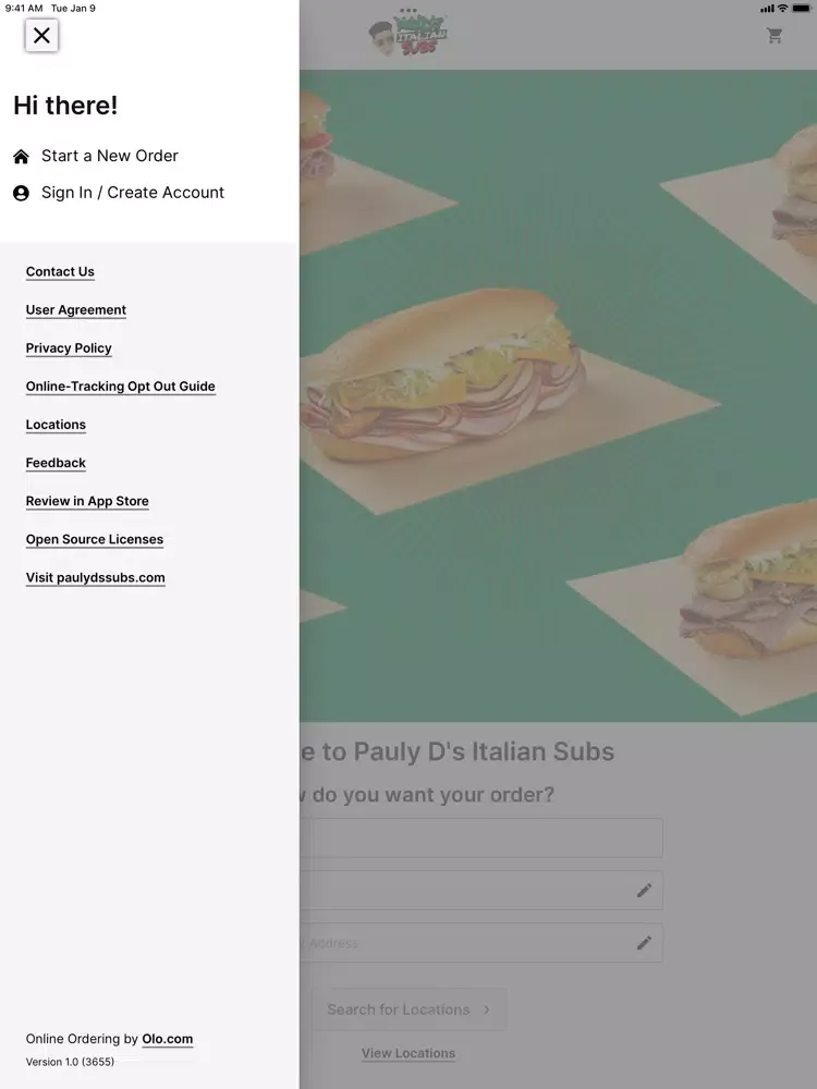Pauly D's Italian Subs iPad  سکرین شاٹس