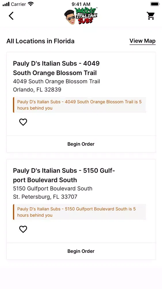 Pauly D's Italian Subs سکرین شاٹس