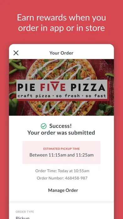 Pie Five Pizza Screenshots
