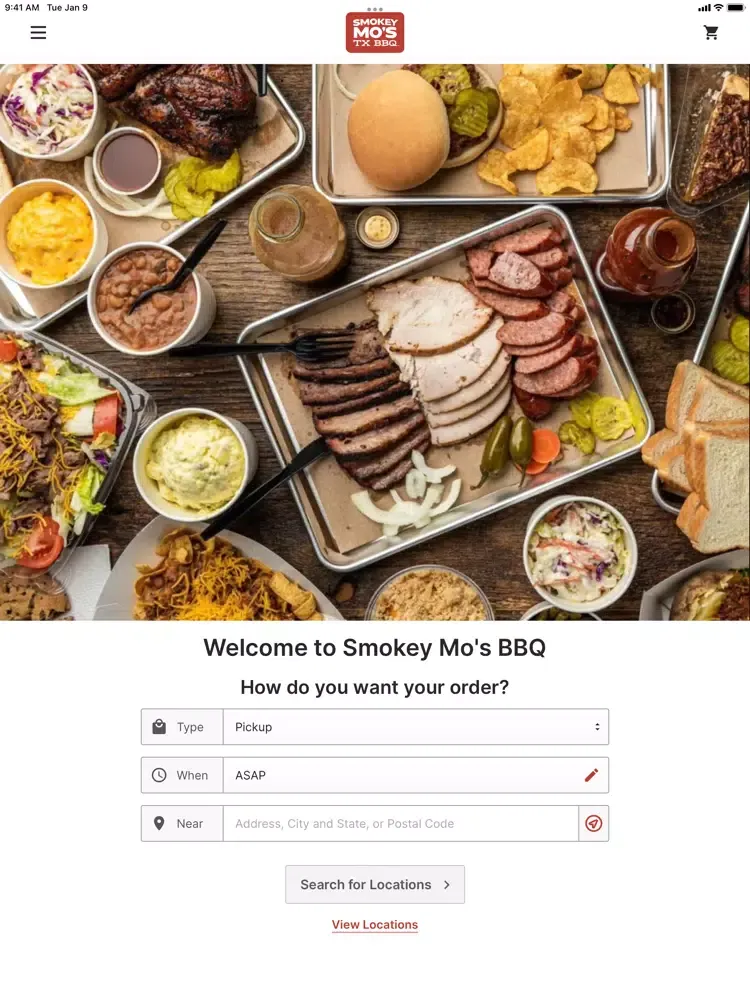 Скриншоты Smokey Mo's BBQ Ordering iPad 