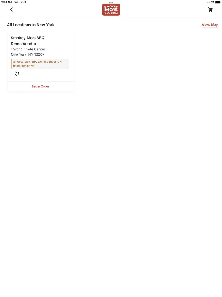 Скриншоты Smokey Mo's BBQ Ordering iPad 