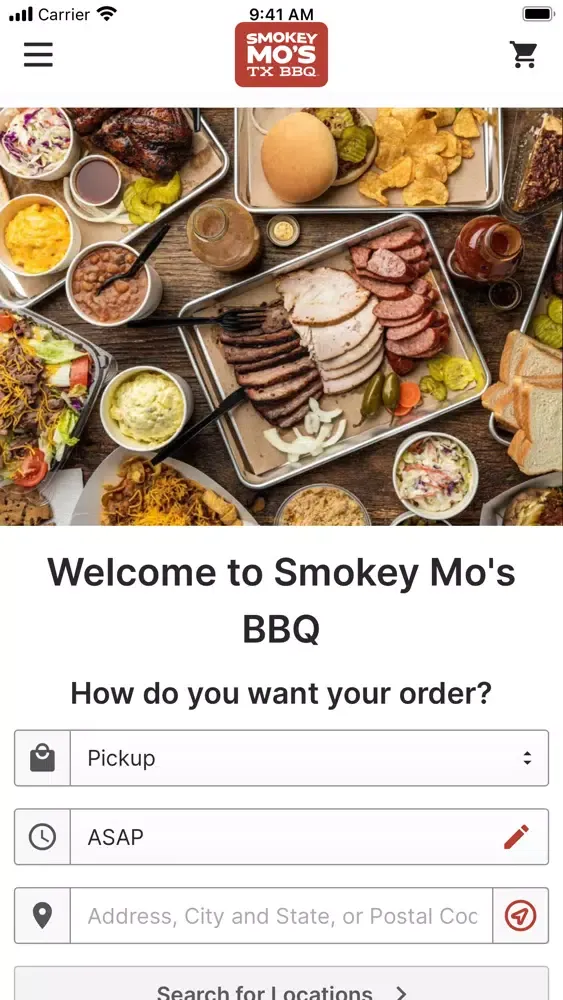 Скриншоты Smokey Mo's BBQ Ordering