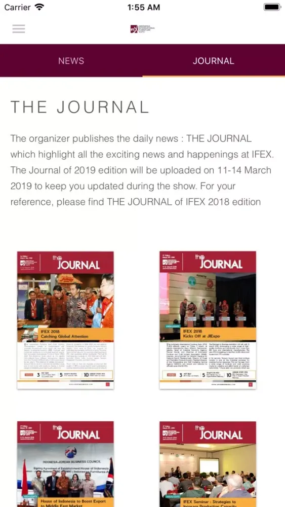 IFEX 2019應用截圖