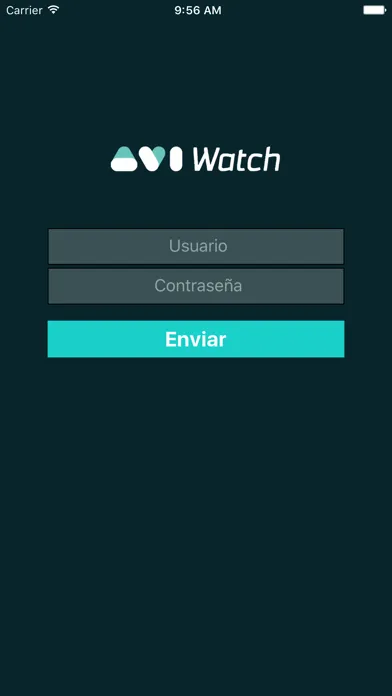 Capturas de tela do AviWatch