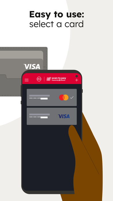 Ảnh chụp màn hình của Absa Scan to Pay