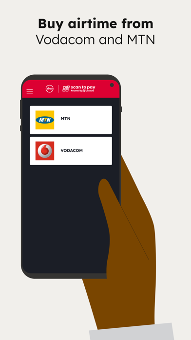 Ảnh chụp màn hình của Absa Scan to Pay