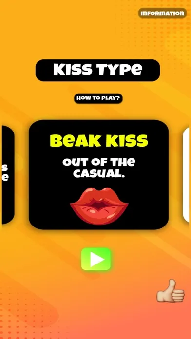 Captures d'écran de kiss or dare! turns