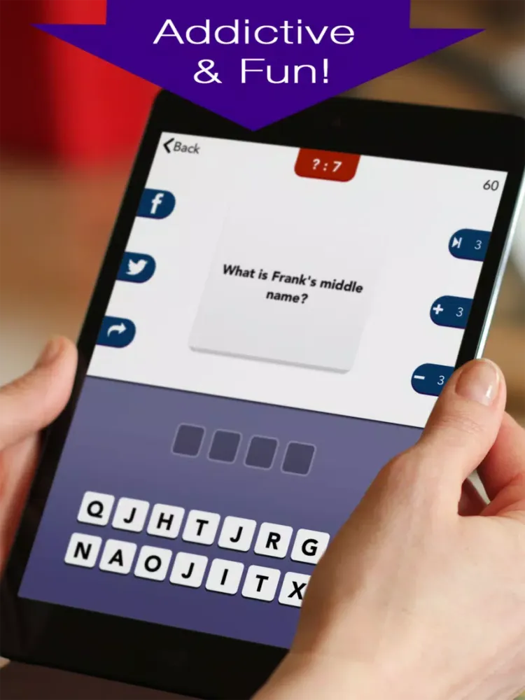 Tangkapan skrin Trivia Challenge - for House Of Cards Fans iPad 