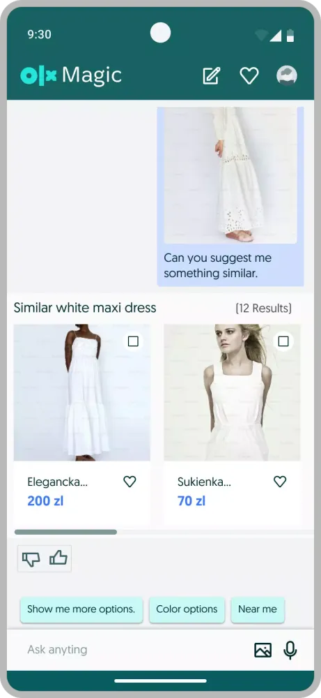 Capturas de pantalla de OLX Magic