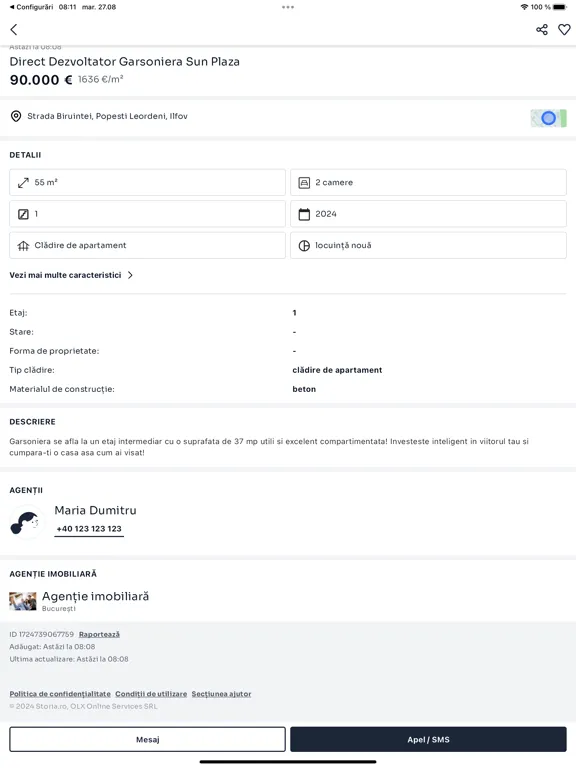 Storia - anunțuri imobiliare iPad  Screenshots