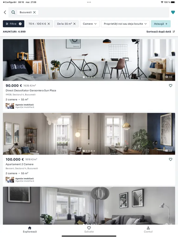 Storia - anunțuri imobiliare iPad  Screenshots