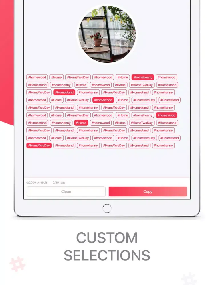 Ảnh chụp màn hình của Tags Manager - Promotion App iPad 
