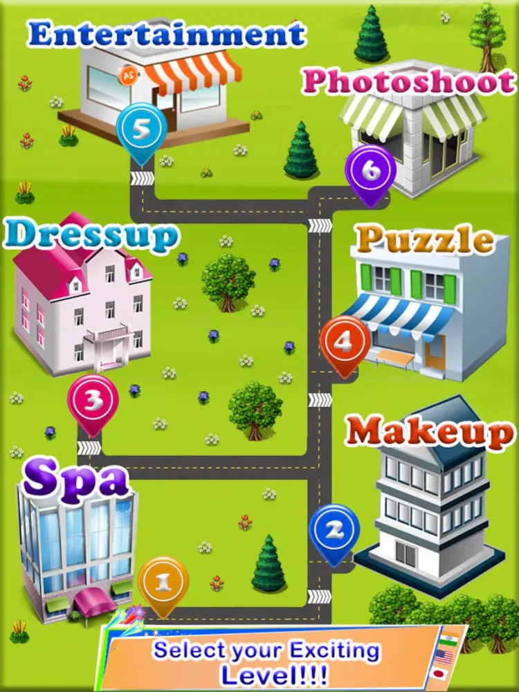 Ảnh chụp màn hình của Gymnastics Girl- Olympic Games iPad 