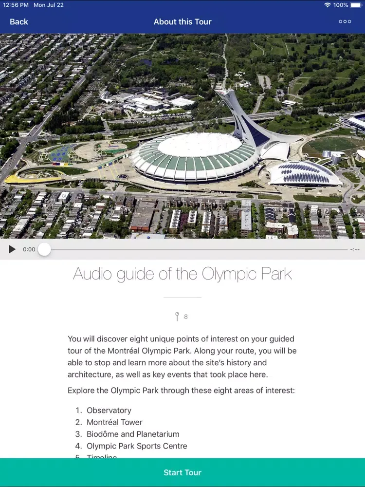 صور Montréal Olympic Park iPad 