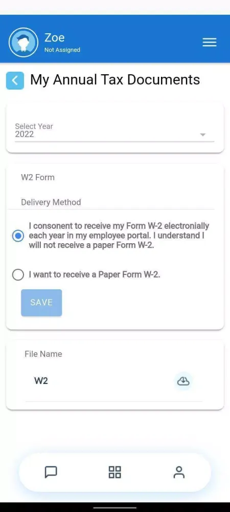 Olympic Employee Access Screenshots
