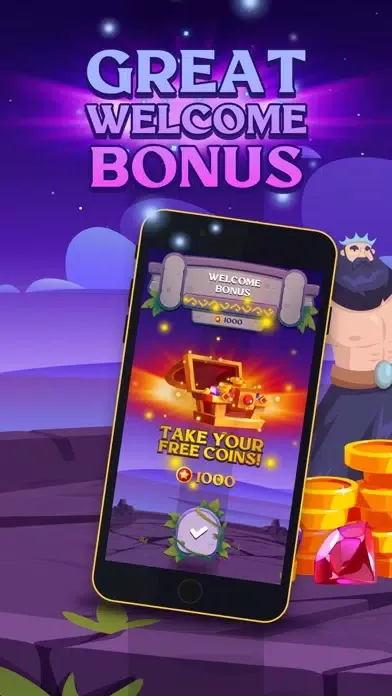 Capturas de tela do Olympus Treasures: Magic Sand