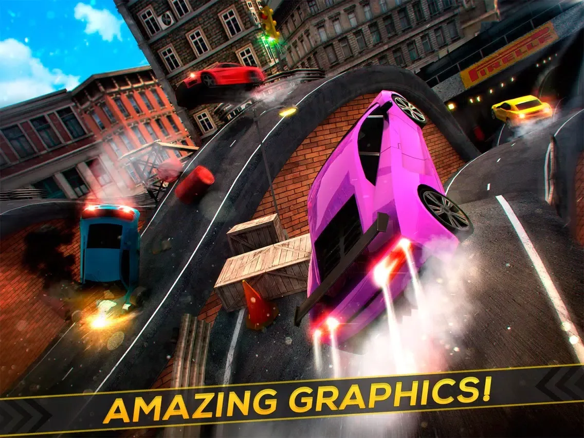 Zrzuty ekranu Car Traffic Sport Extreme | Cars Race Game Simulator for Kids Free iPad 