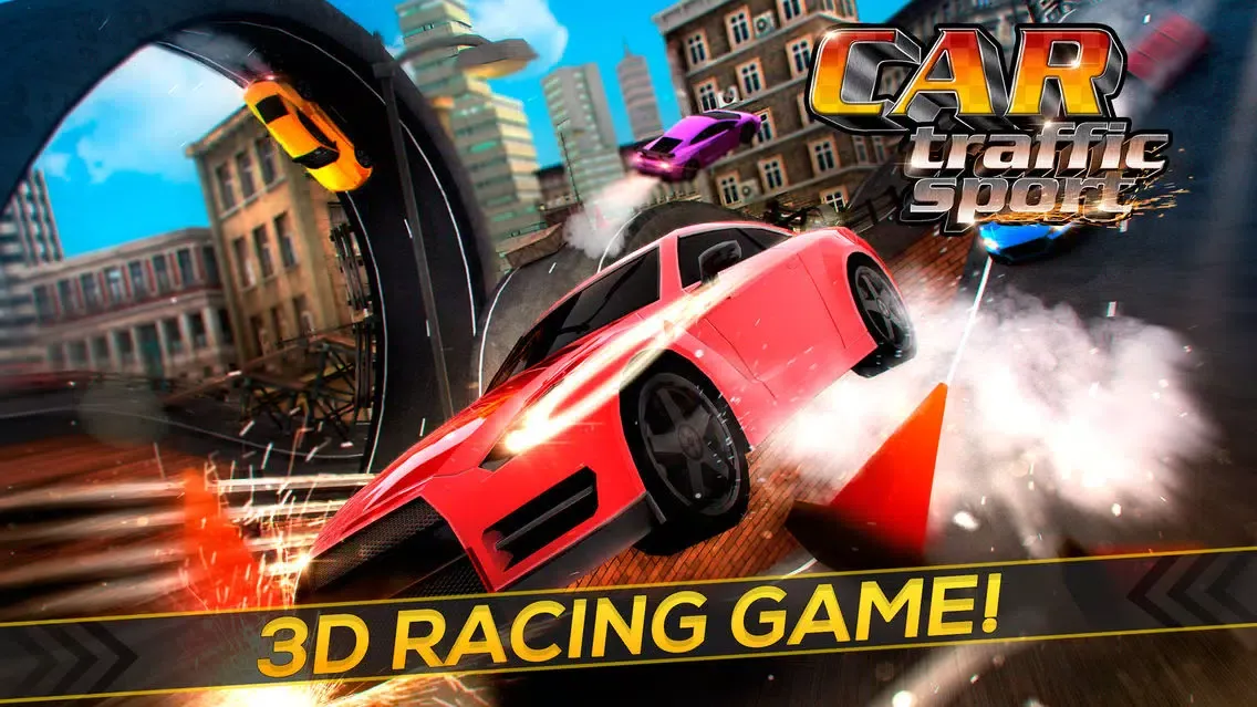 Zrzuty ekranu Car Traffic Sport Extreme | Cars Race Game Simulator for Kids Free