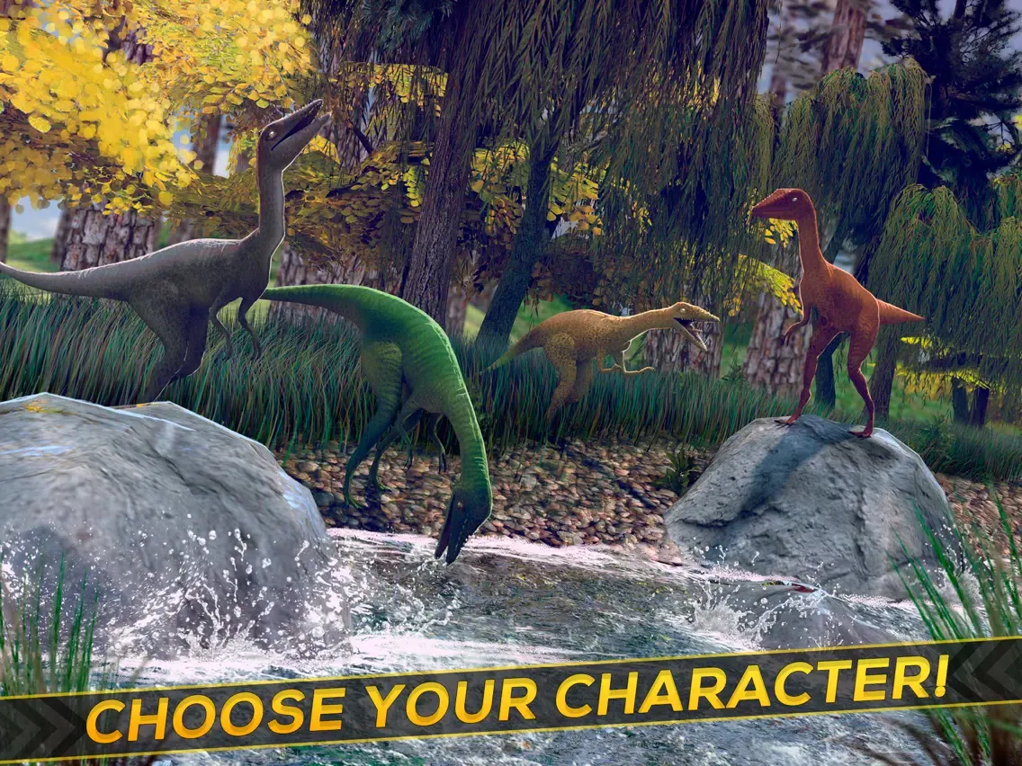 Dino Life . Jurassic Dinosaur Hopper Simulator Games For Free iPad  Ekran Görüntüleri