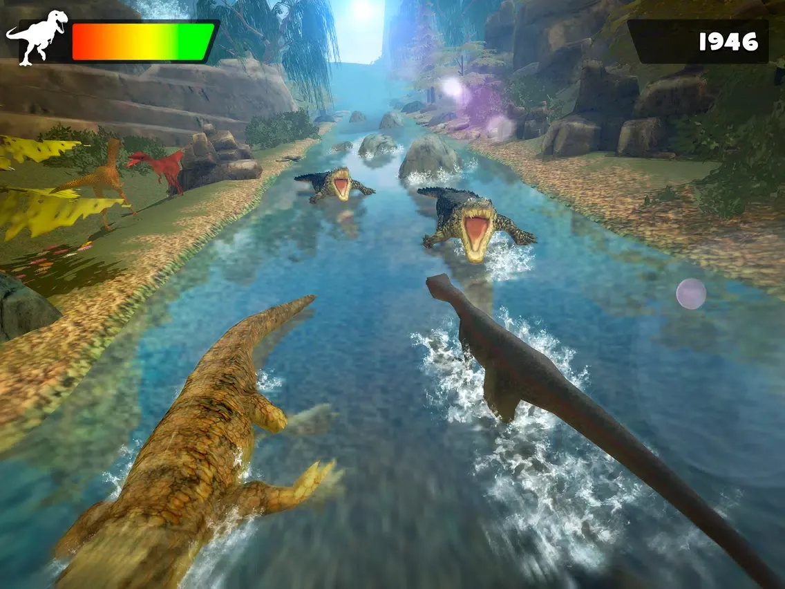 Dino Life . Jurassic Dinosaur Hopper Simulator Games For Free iPad  Ekran Görüntüleri