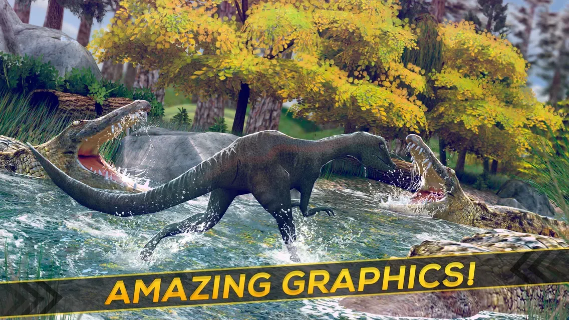Dino Life . Jurassic Dinosaur Hopper Simulator Games For Free Ekran Görüntüleri