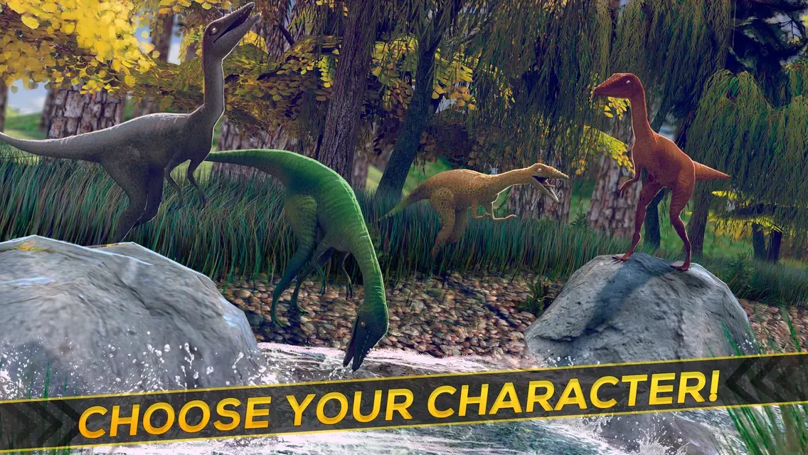 Dino Life . Jurassic Dinosaur Hopper Simulator Games For Free Ekran Görüntüleri