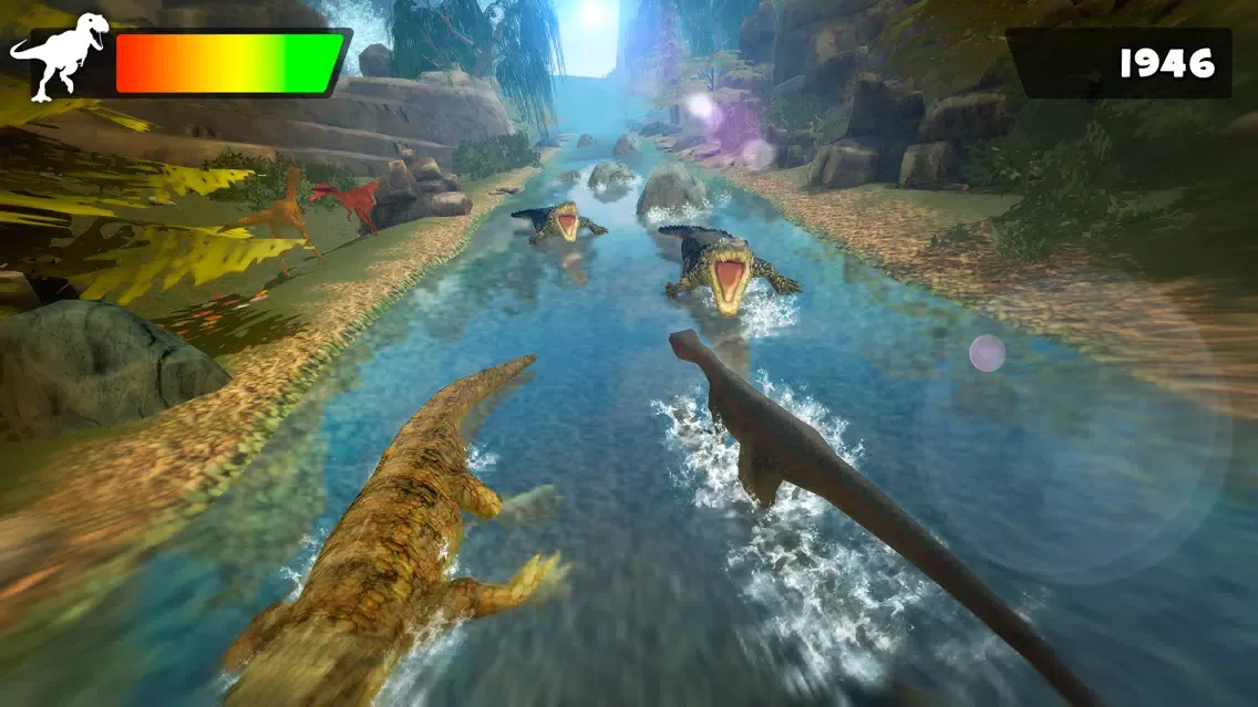 Dino Life . Jurassic Dinosaur Hopper Simulator Games For Free Ekran Görüntüleri
