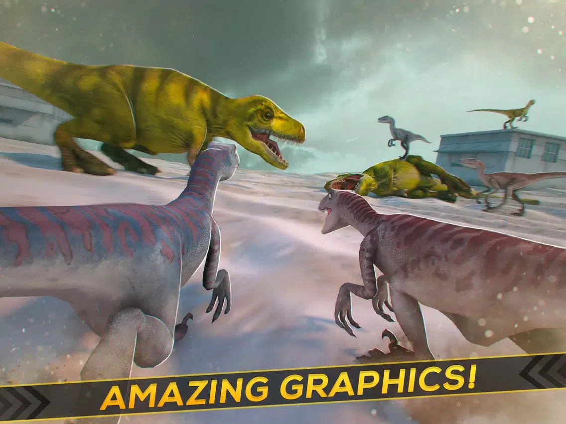 Dinosaur Legends: Dino Racing Sim iPad 应用截图