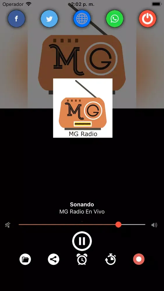 MG Radio应用截图