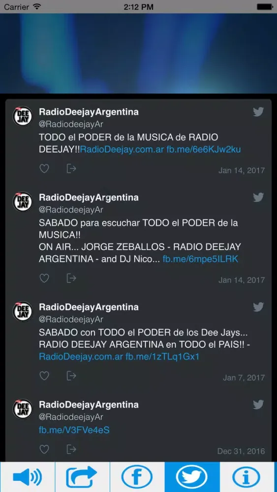 Radio Deejay स्क्रीनशॉट
