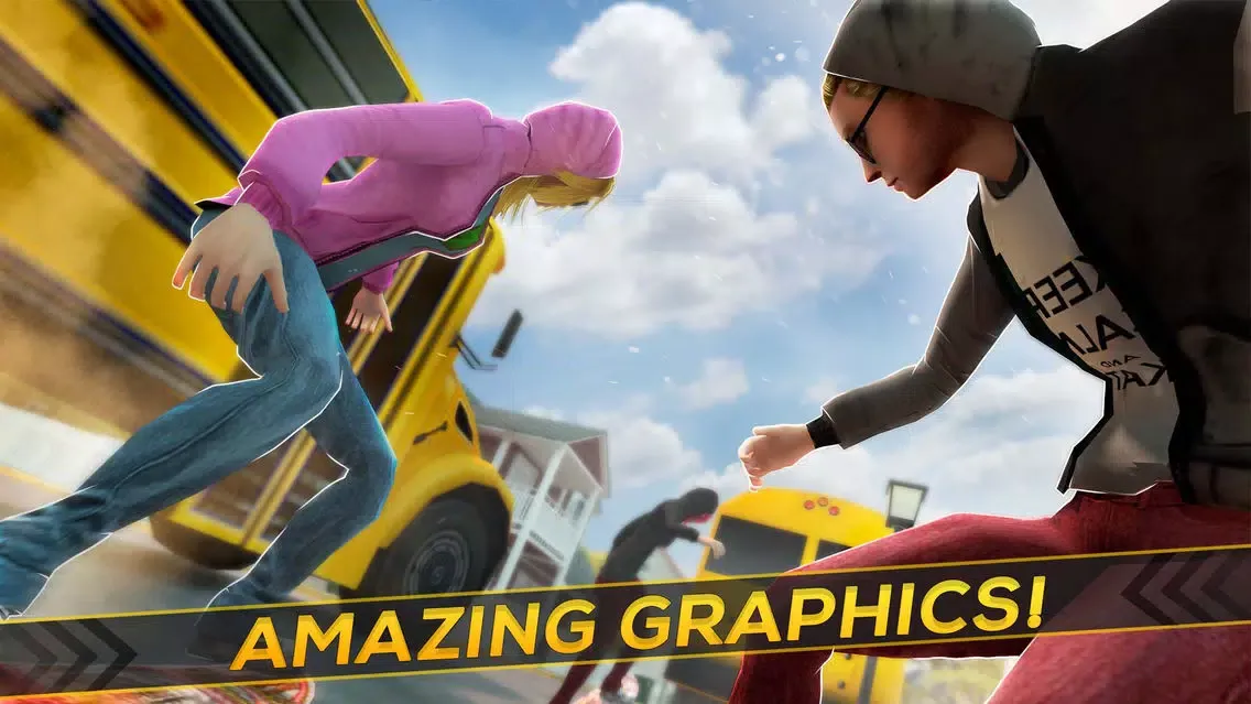 Real Skate Rider . Bus Rage Ekran Görüntüleri
