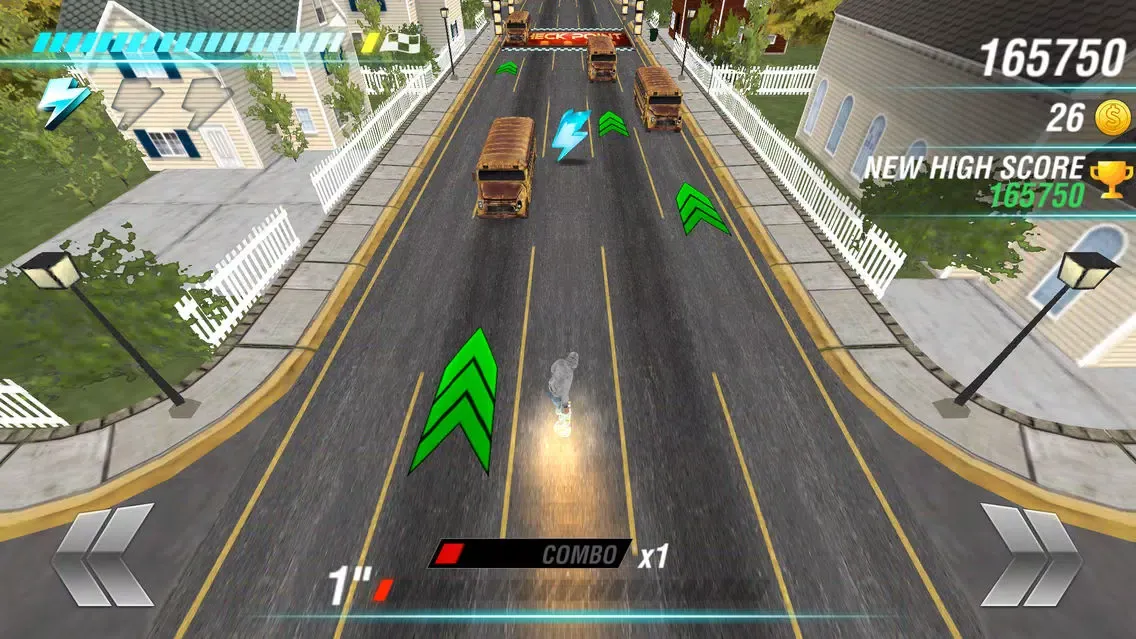 Real Skate Rider . Bus Rage Ekran Görüntüleri