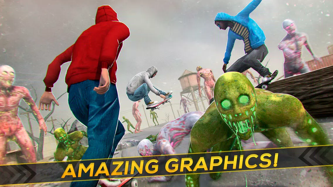 Super Skate Simulator | Top Skateboarding Games For Kids Free سکرین شاٹس