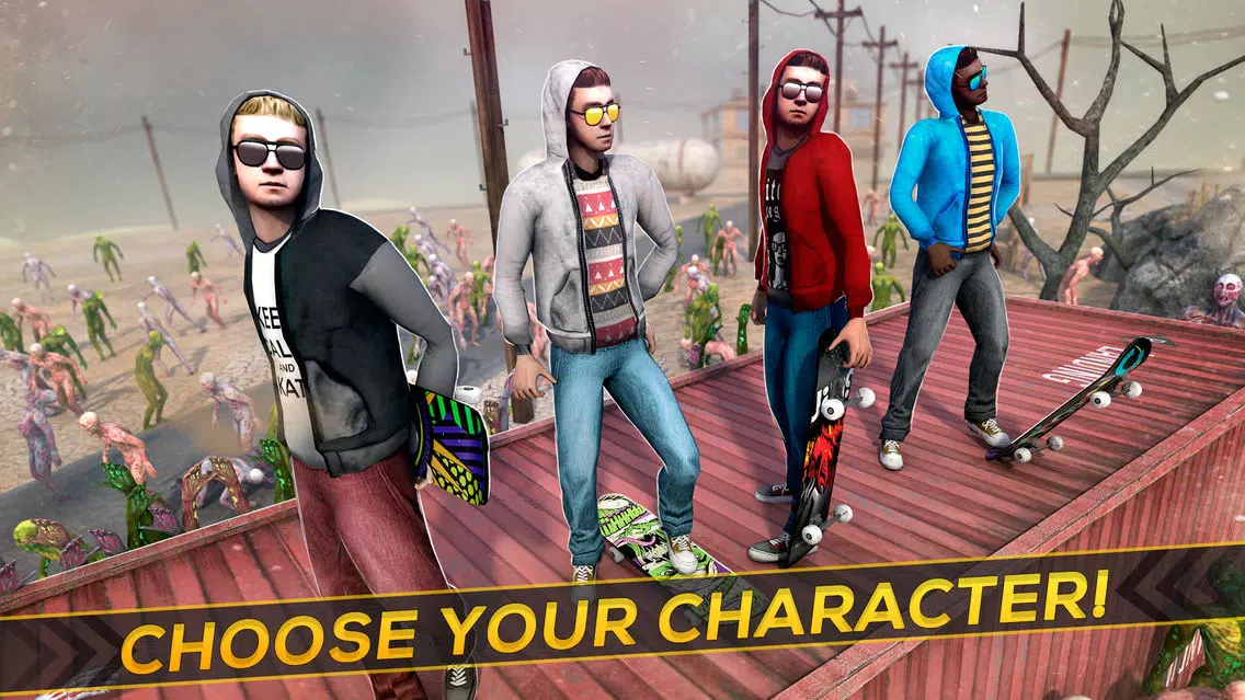 Super Skate Simulator | Top Skateboarding Games For Kids Free سکرین شاٹس