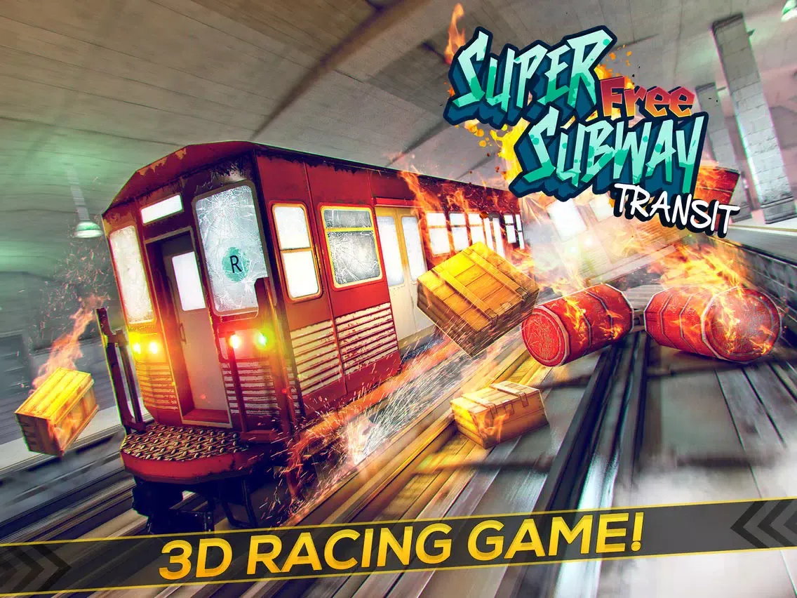Super Subway Transit | The Free Metro Train Racing Game 3D iPad  Screenshots